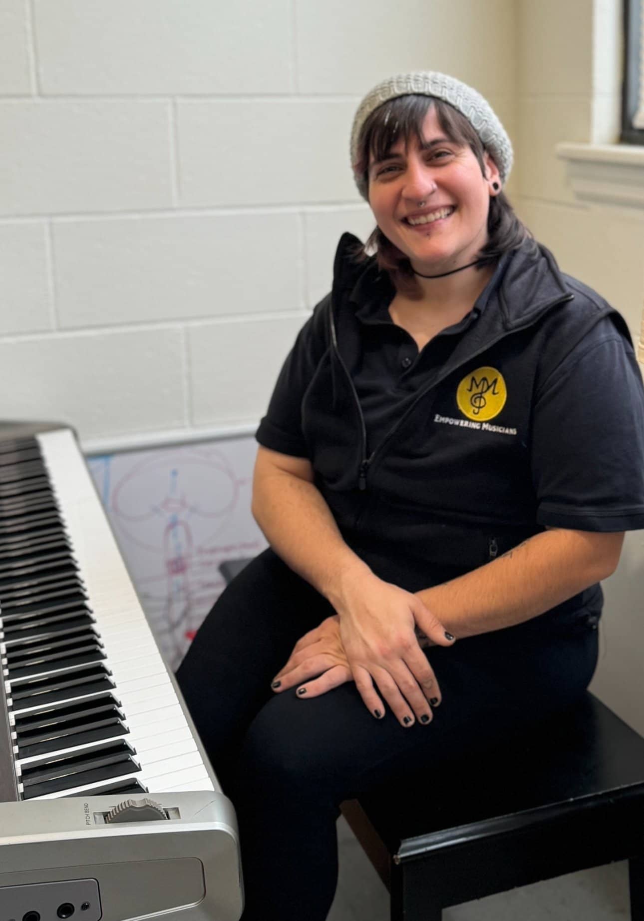 Francesca, voice, piano, and guitar teacher at Michael Mingoia Music in Patchogue, NY