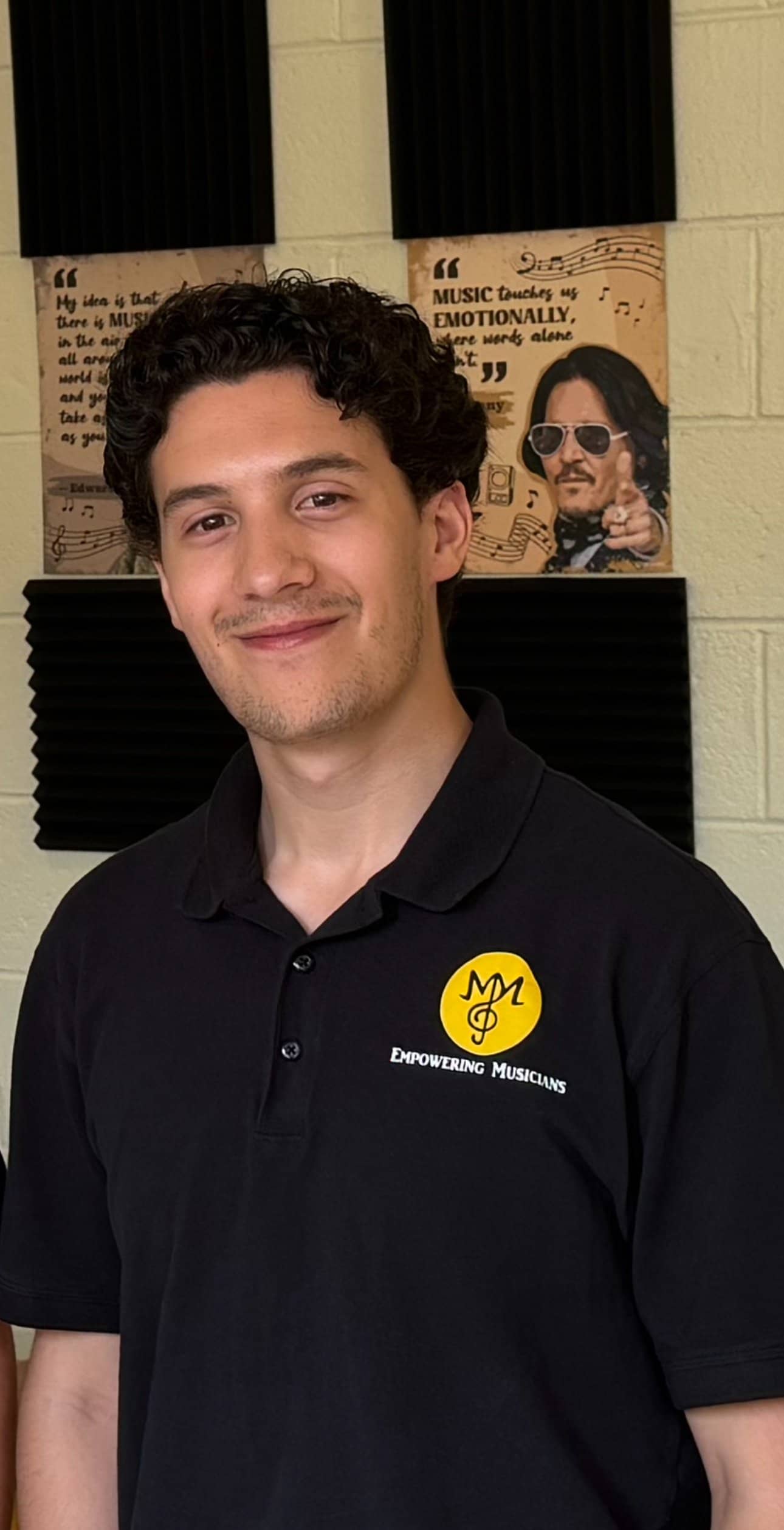 Hunter, songwriting and recording instructor at Michael Mingoia School of Music on Long Island, NY