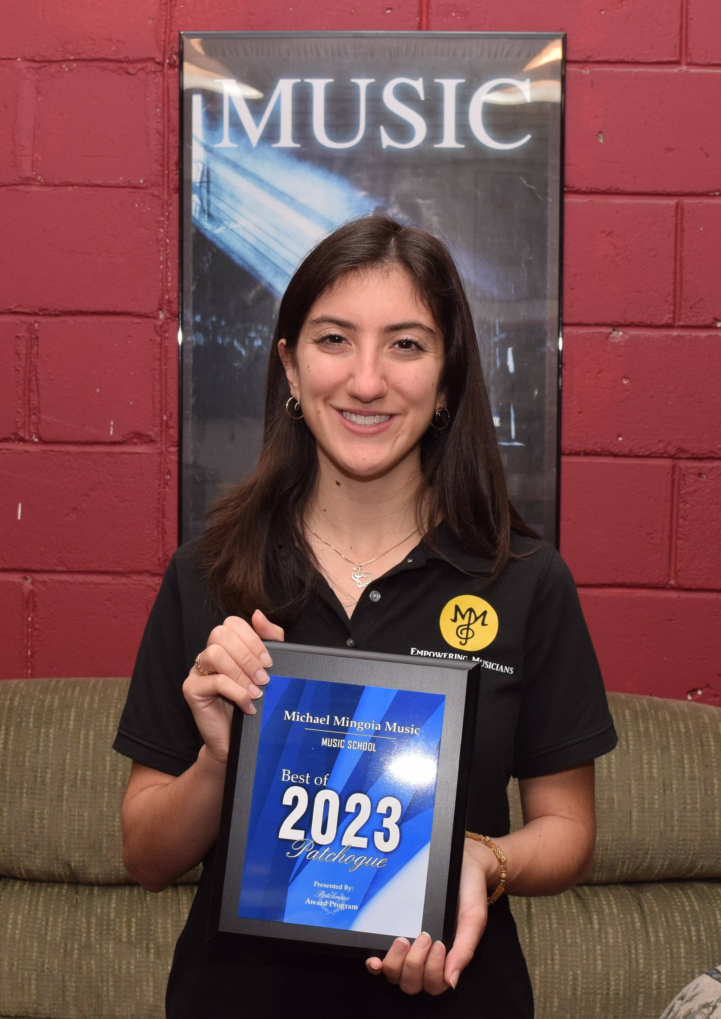 Jeana, voice, piano, and guitar teacher at Michael Mingoia Music in Patchogue, NY