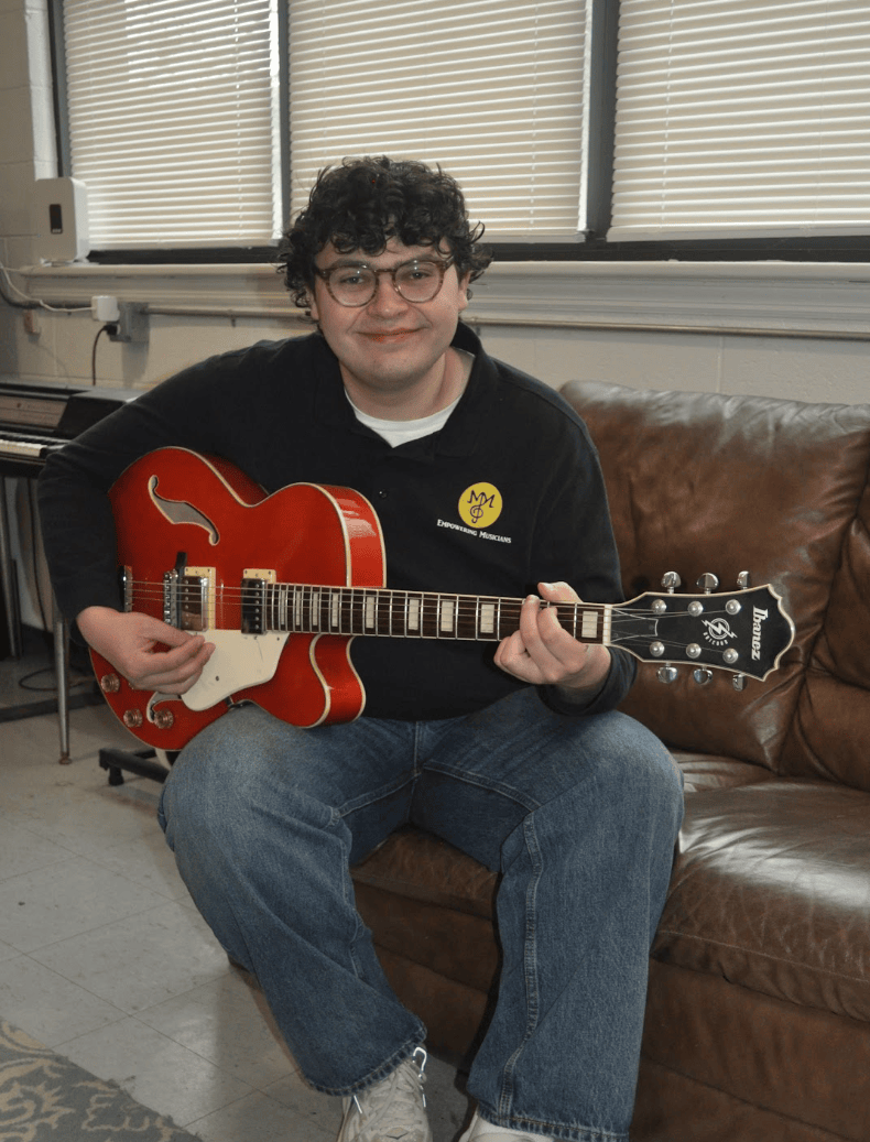 Peter, guitar instructor at Michael Mingoia School of Music in Patchogue, NY