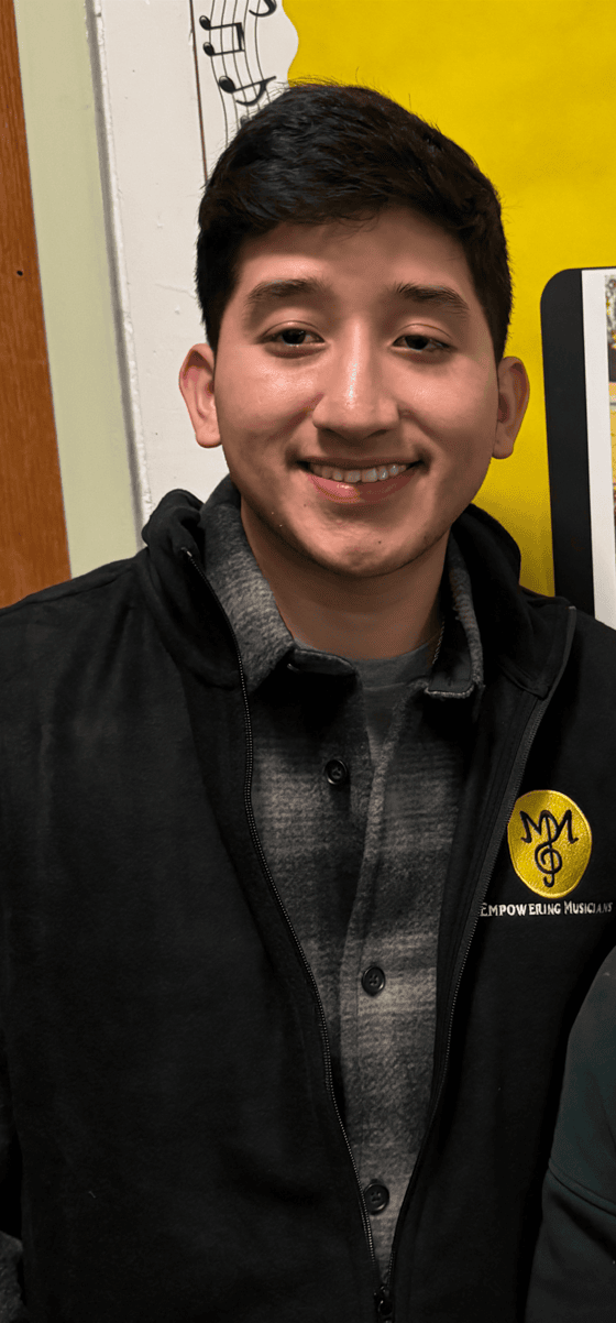 Sebastian, violin teacher at Michael Mingoia School of Music on Long Island, NY